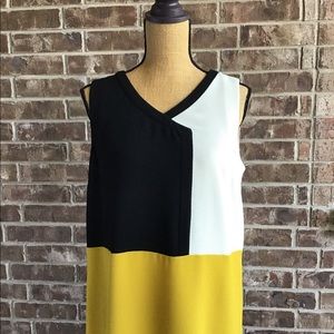 GIPSY Color Block Shift Dress